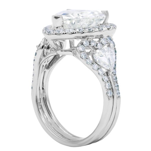 Heart shape Diamond Engagement Ring