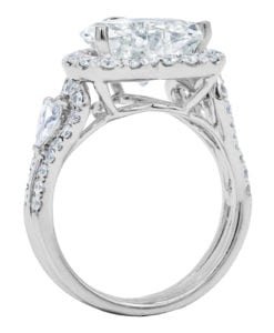 3.29 Ct Heart Diamond Engagement Ring