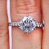 2.11 ct Brilliant Diamond Engagement Ring
