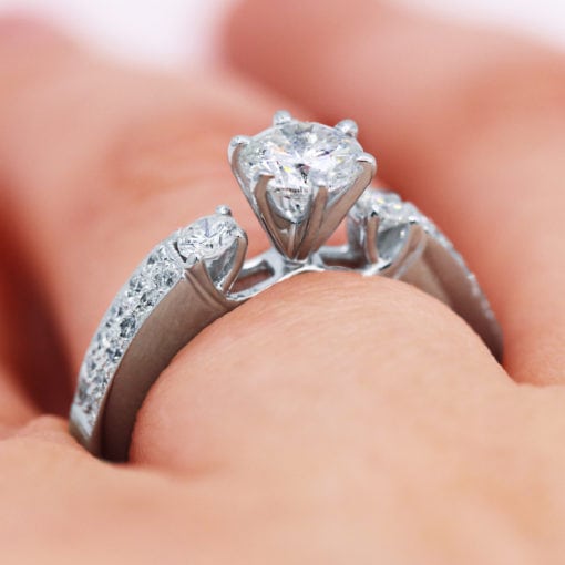 0.71 Ct Engagement Ring